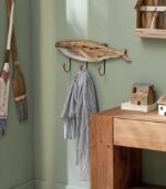 Patère triple BALEINE