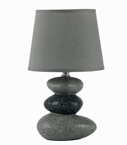 Lampe céramique galets BOA
