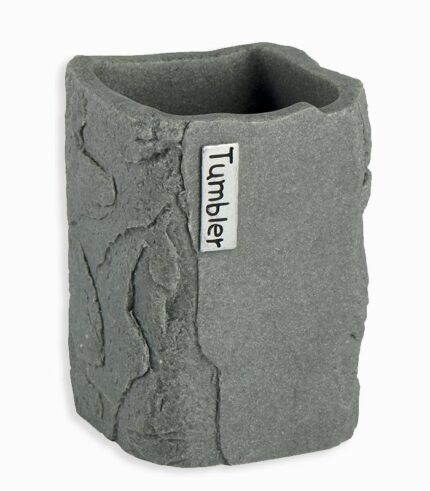 Porte-ustensile anthracite façon pierre