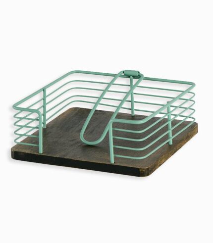 Range-serviettes vert amande