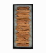 Décoration murale teck FAREL avec LED