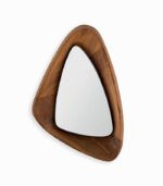 Miroir teck recyclé NOA avec LED