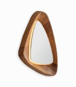 Miroir teck recyclé NOA avec LED