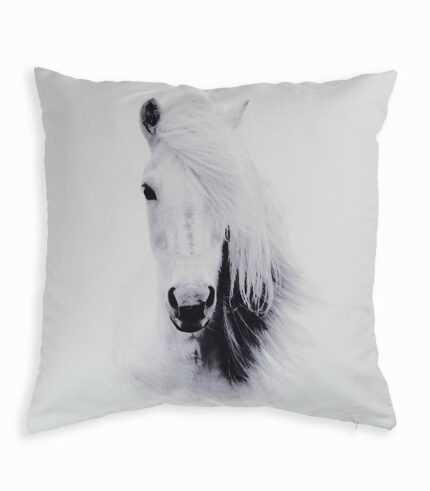 Coussin carré CHEVAL BLANC