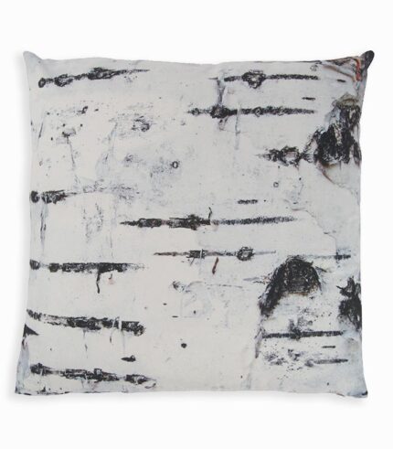 Coussin carré FOND BOULEAU