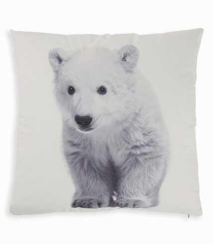 Coussin carré OURSON POLAIRE