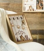 Cadre mural porte-clés TELEPHERIQUE