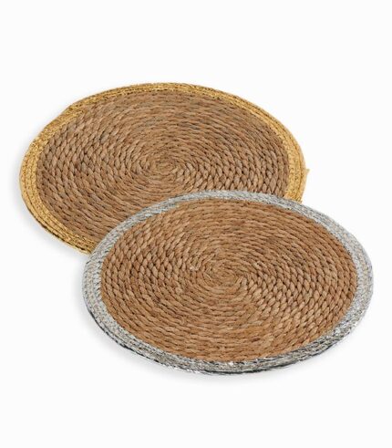 Set de table rond vannerie