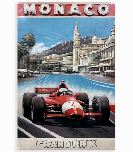 Tableau métal CARTE POSTALE F1