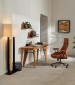 Bureau teck massif recyclé OXANA