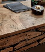 Table basse teck recyclé FEEL