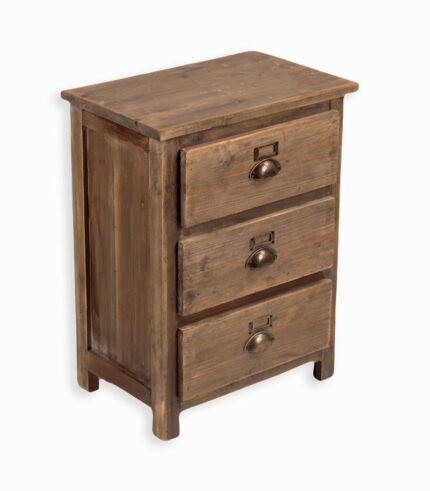 Commode sapin ANTIGO 3 tiroirs