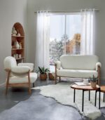 Canapé blanc MICHIGAN