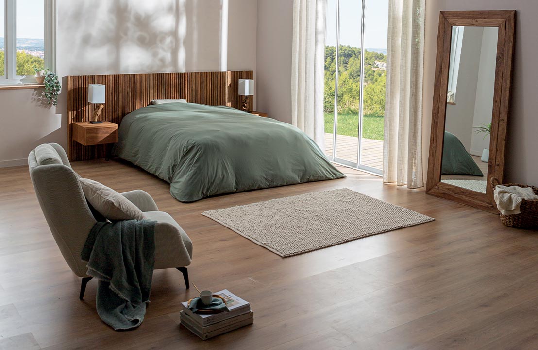 Chambre en bois massif