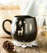 Mug noir SAPIN & CERF