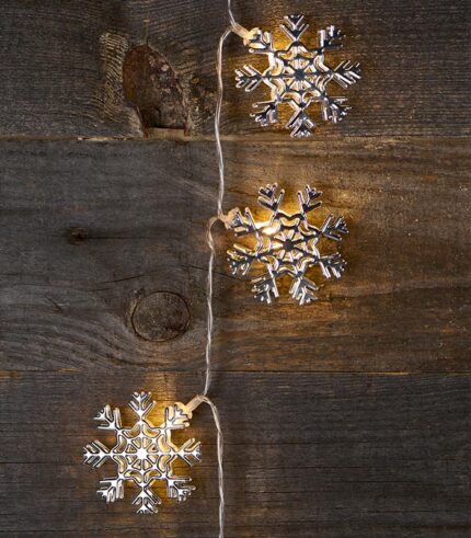 Chaîne flocons LED