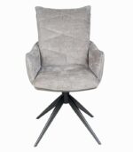 Fauteuil tournant TERRY taupe