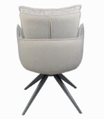 Fauteuil tournant TERRY taupe