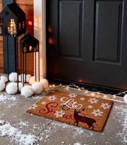 Paillasson Noël LET IT SNOW