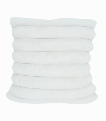 Coussin carré À GROSSES CÔTES