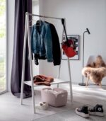 Vestiaire pin massif blanchi STIK