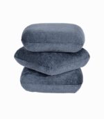 Pouf tournant FLIN bleu