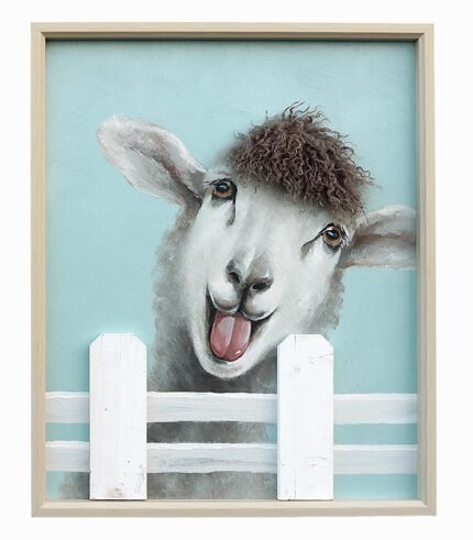 Tableau toile MOUTON À MÈCHE