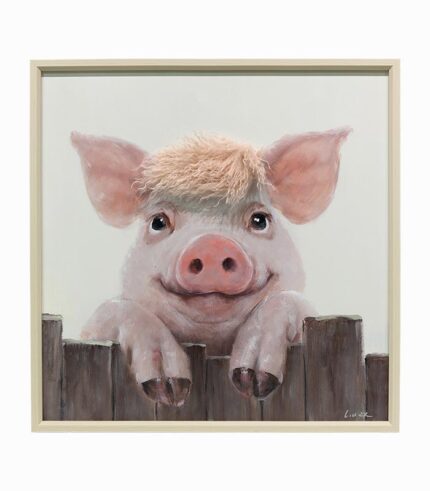 Tableau toile COCHON COOL
