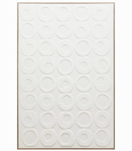 Tableau toile RELIEF CIRCULAIRE