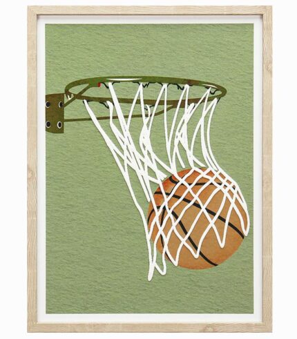 Tableau toile BASKETBALL