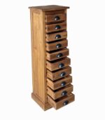 Chiffonnier teck KLAT 10 tiroirs