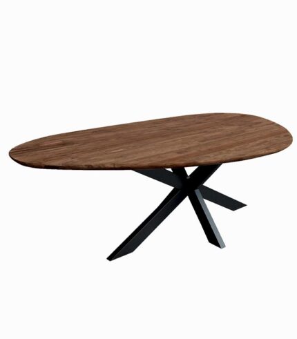 Table teck recyclé BORNEO