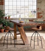 Table haute bois de suar LANGON