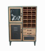 Commode MINDY avec 15 casiers à vin