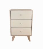 Commode déco 3 tiroirs LOGAN