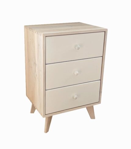 Commode déco 3 tiroirs LOGAN