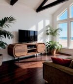 Meuble TV teck recyclé BORNEO