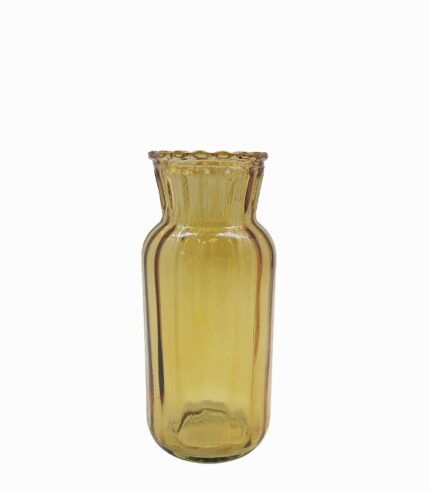 Vase bouteille EFFIE jaune