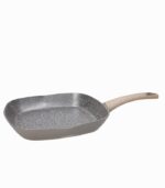 grill carré TAUPE 28x28cm