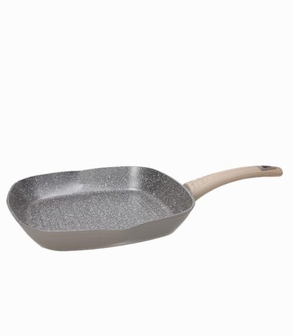 grill carré TAUPE 28x28cm