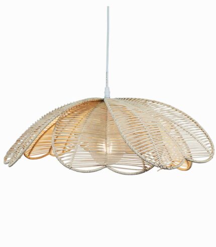 Suspension naturelle rotin AIKA Ø 60 cm