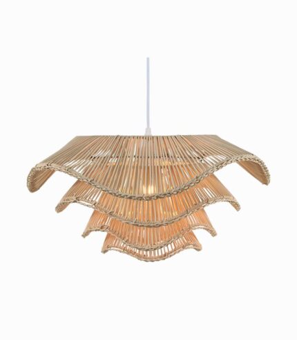 Suspension naturelle rotin MULTI-NIVEAUX Ø 50 cm
