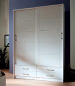 Armoire pin 2 portes coulissantes VALBERG