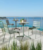 Table de jardin ronde pliante KELLER