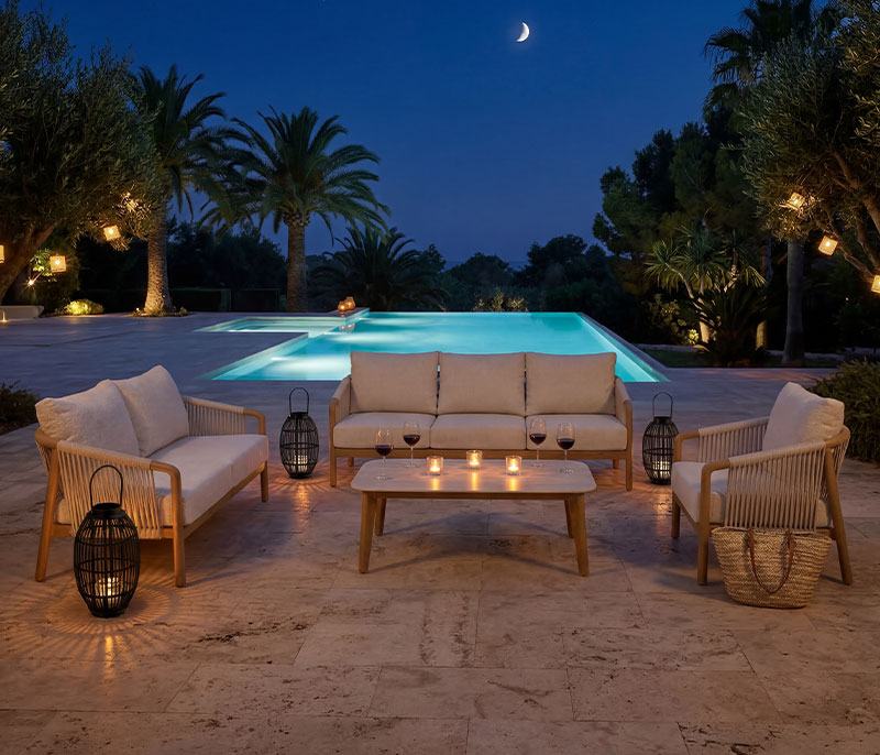 Ensemble de jardin LEROS