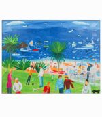 Tableau toile fait main Vacances