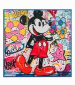 Tableau toile fait main SOURIS