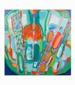 Tableau toile fait main Abstrait couleurs