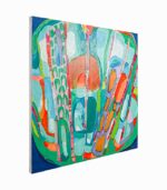 Tableau toile fait main Abstrait couleurs