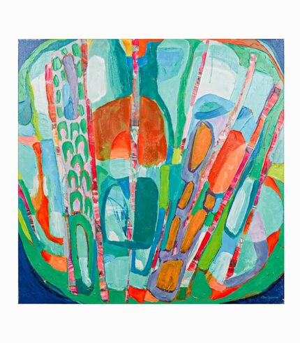 Tableau toile fait main Abstrait couleurs